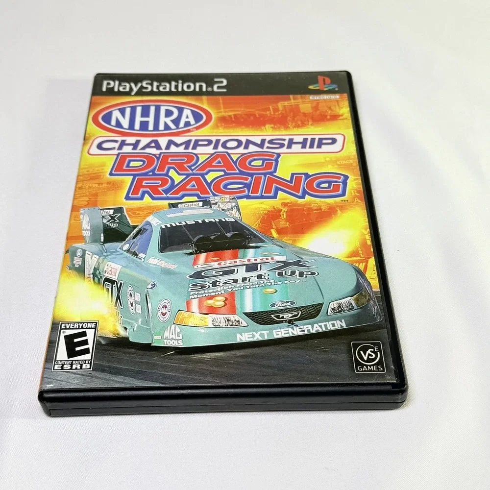 NHRA Championship Drag Racing PlayStation 2 PS2 Video Game Racing